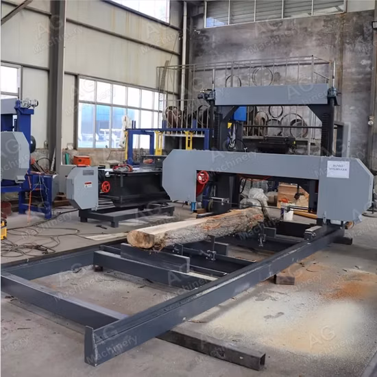 Vendita calda legname per la lavorazione del legno Sega a nastro portatile La migliore motosega per segheria